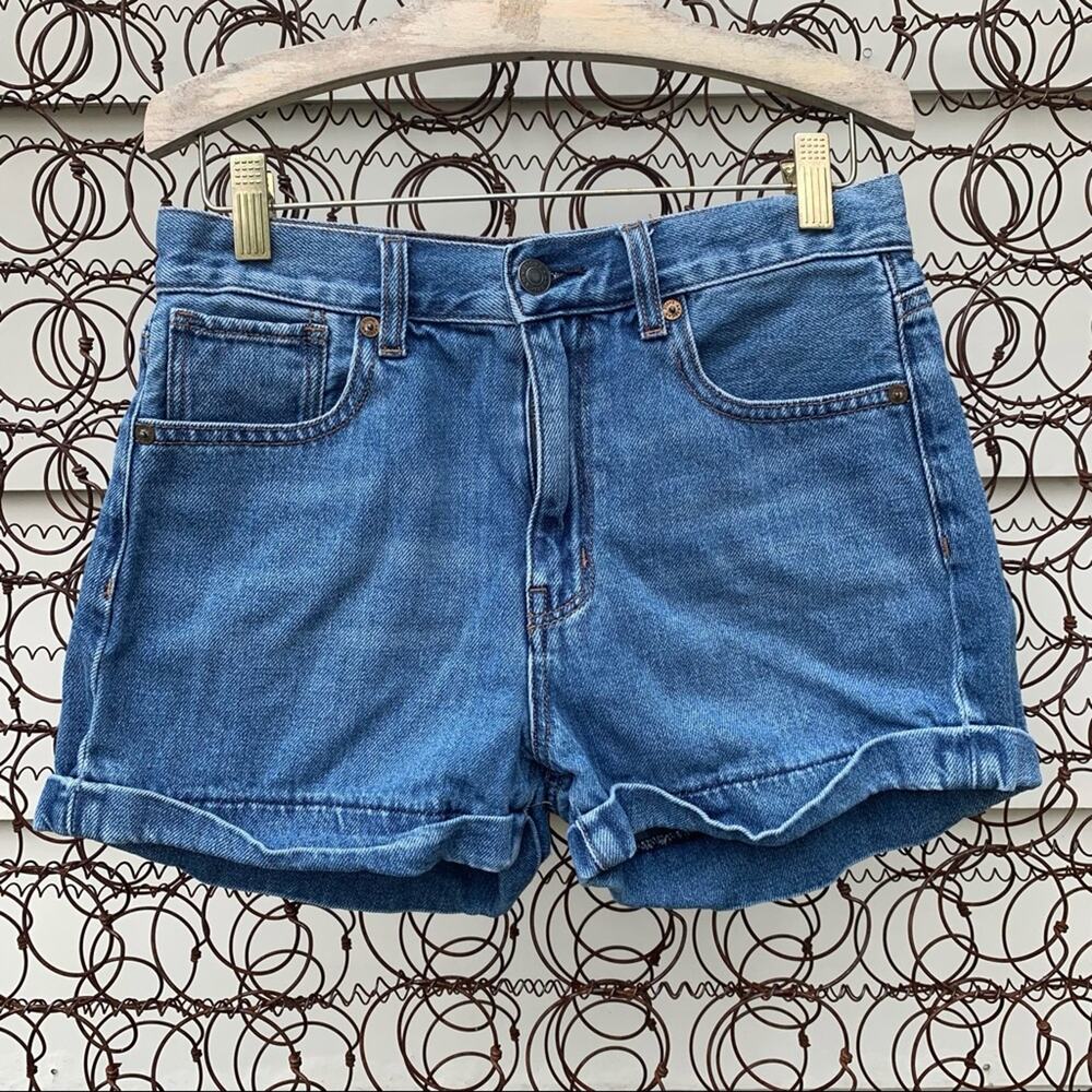AEO Roll Hem Mom Short Jean Shorts Size 2